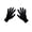 1 Pair Black, variant on 1 Pair Garden Claw Gloves – Comfortable Gardening Gloves with Built-in Claws for Digging, Planting & Raking for Women