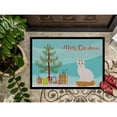 thumbnail image 3 of Turkish Van Cat Merry Christmas Door Mat, 3 of 3