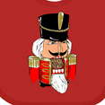 thumbnail image 4 of Inktastic Christmas Nutcracker in Red Boys or Girls Baby Bib, 4 of 4