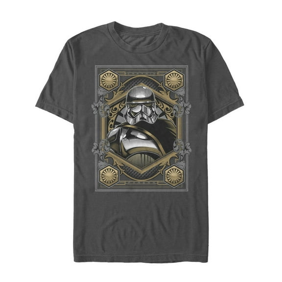 Men's Star Wars The Last Jedi New Stormtrooper Profile  Graphic Tee Charcoal X Large