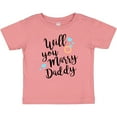 thumbnail image 3 of Inktastic Will You Marry Daddy-ring Boys or Girls Baby T-Shirt, 3 of 5