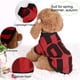 thumbnail image 4 of Camiseta para Mascotas, Ropa para Cachorros, Gato, Chaleco, Disfraces, Rojo, L, 4 of 7