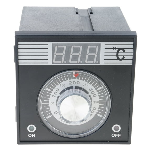 Switchable 0 to 400 °C Digital Temperature Controller Electronic Thermostat for BBQ Grill Smoker Oven Stove Beer Brewing