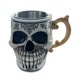 thumbnail image 1 of Skull Coffee Mug With Saucer Set Gothic Porcelain Tea Cup Ornates Skull Coffee Mug Funny Ceramic Tea Cup-Diabolical Bonehead Cup, 1 of 6
