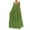 Green womens dresses, variant on up to 60% off Gifts Usmixi Womens Dresses Plus Size Flowy Big Swing Boho Spaghetti Strap Long Dresses for Beach Fashion Solid V-Neck Sleeveless Maxi Summer Dress Green XXXXL
