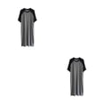 thumbnail image 1 of Qarigey Hombre Para Descansar Y Dormir Transpirable Y Con Estilo Para Descansar Dormir Cómodo Elegante Albornoz Hombre Negro Y Gris Oscuro XL Negro y gris oscuro SG 2Conjunto, 1 of 6