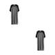 thumbnail image 1 of Ropa de dormir cómoda Qarigey para hombre algodón Negro y gris oscuro XXXXL, 1 of 6