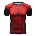 thumbnail image 1 of Playera Camisa Spiderman Hombre Araña Marvel Avengers Licra, 1 of 4