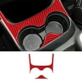 thumbnail image 1 of Real Bright Soft Car Interior Carbon Fiber Sticker DecorationRed Carbon Fiber Interior Floor Console Cupholder Cover For Dodge JourneyAuto Car Protection Interior Accessories, 1 of 8