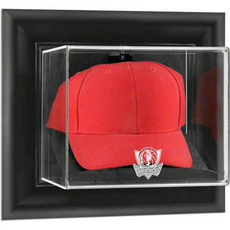 NBA - Dallas Mavericks Framed Wall Mounted Logo Cap Display Case