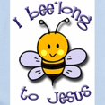 thumbnail image 2 of CafePress - I Bee'long To Jesus (1) Infant Creeper - Baby Light Bodysuit, Size Newborn - 24 Months, 2 of 4