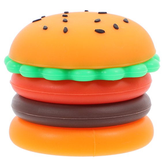 unbranded Silicone Box Storage Containers with Lids Holder Moisturizing Lotion Travel Orange