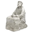thumbnail image 2 of Design Toscano Jesus in the Garden of Gethsemane Religious Garden Statue, 23 Inch, Polyresin, Antique Stone, 2 of 7