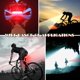 thumbnail image 5 of Luz trasera de bicicleta, luz trasera de bicicleta recargable por USB ultrabrillante con señales de giro, control remoto inalámbrico, sensor de vibración, encendido/apagado automático, advertencia de, 5 of 5