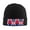 Black, variant on America Texas Flag Winter Beanie Hats for Men Women Warm Cozy Knitted Cuffed Skull Cap Blue
