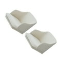 thumbnail image 2 of Unatoiry 2pcs/set Armchair In Style Curved Stretchy Chair Covers With Full Protection off-white 1Set, 2 of 6