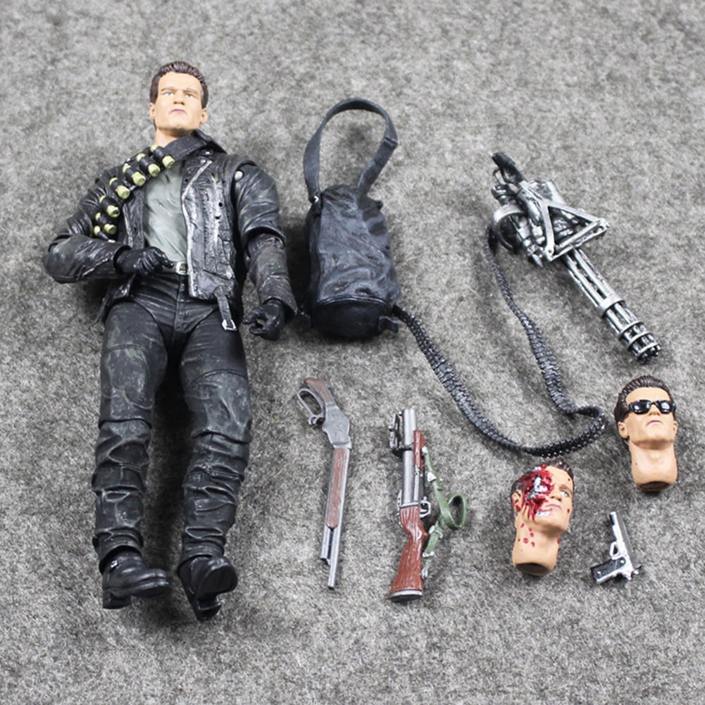 Iuyypu 7inch Movie Fan Ultimate Terminator Desktop Schwarzenegger Craft Pvc Figure Toy Other