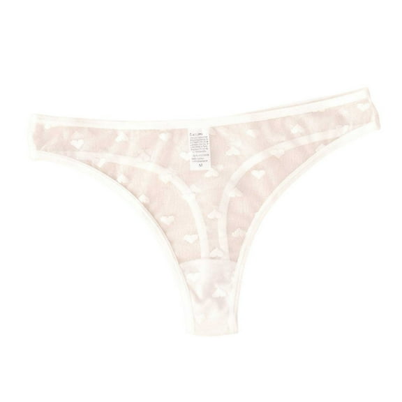 yillto Lace Thongs Briefs for Womens No Show Bikini Thong Underwear Breathable Comfy Ladies Soft Panties