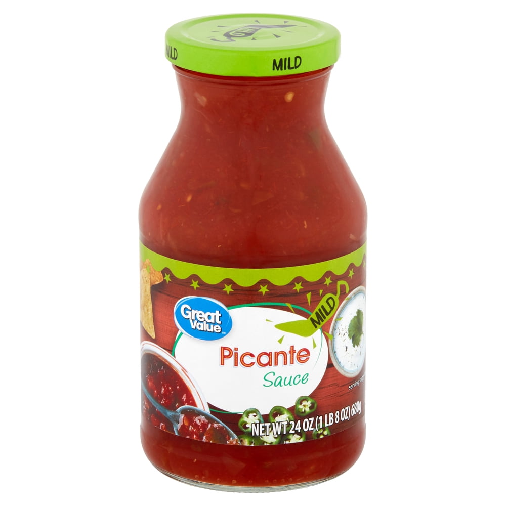 Great Value Mild Picante Sauce, 24 Oz - Walmart.com - Walmart.com