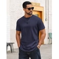 thumbnail image 6 of COOFANDY Tshirts Shirts for Men 100% Cotton Big and Tall Tee Shirts Crew Neck Short Sleeve, 6 of 6