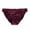 Wine Red, variant on Womens Silky Sexy Satin Bikini Panties - Women Underwear