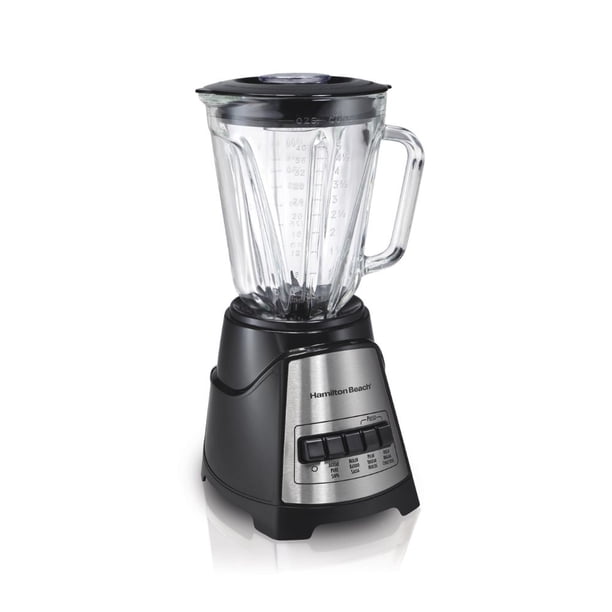 Licuadora Hamilton Beach 4 Velocidades 1.2 L 450 W Mod. 58148-MXR Negro
