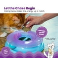 thumbnail image 2 of Catstages Race N' Chase Track Interactive Cat Ball Track Toy with Catnip Diffuser, Purple, 2 of 6
