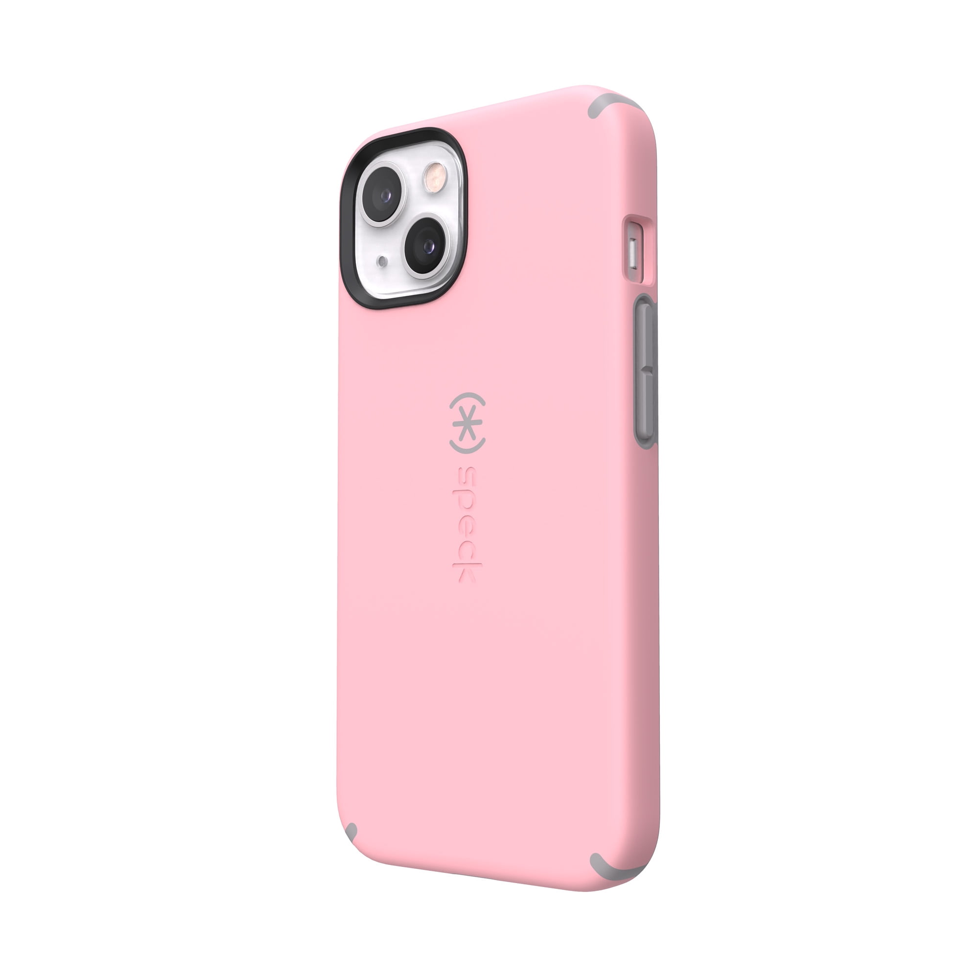 Speck Candyshell Pro for iPhone 13 Phone Case in Rosy Pink and Cathedral Gray