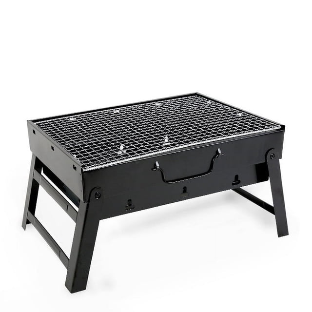 Parrilla para barbacoa al aire libre Spot Black King Kong BBQ, miniestufa plegable para acampar