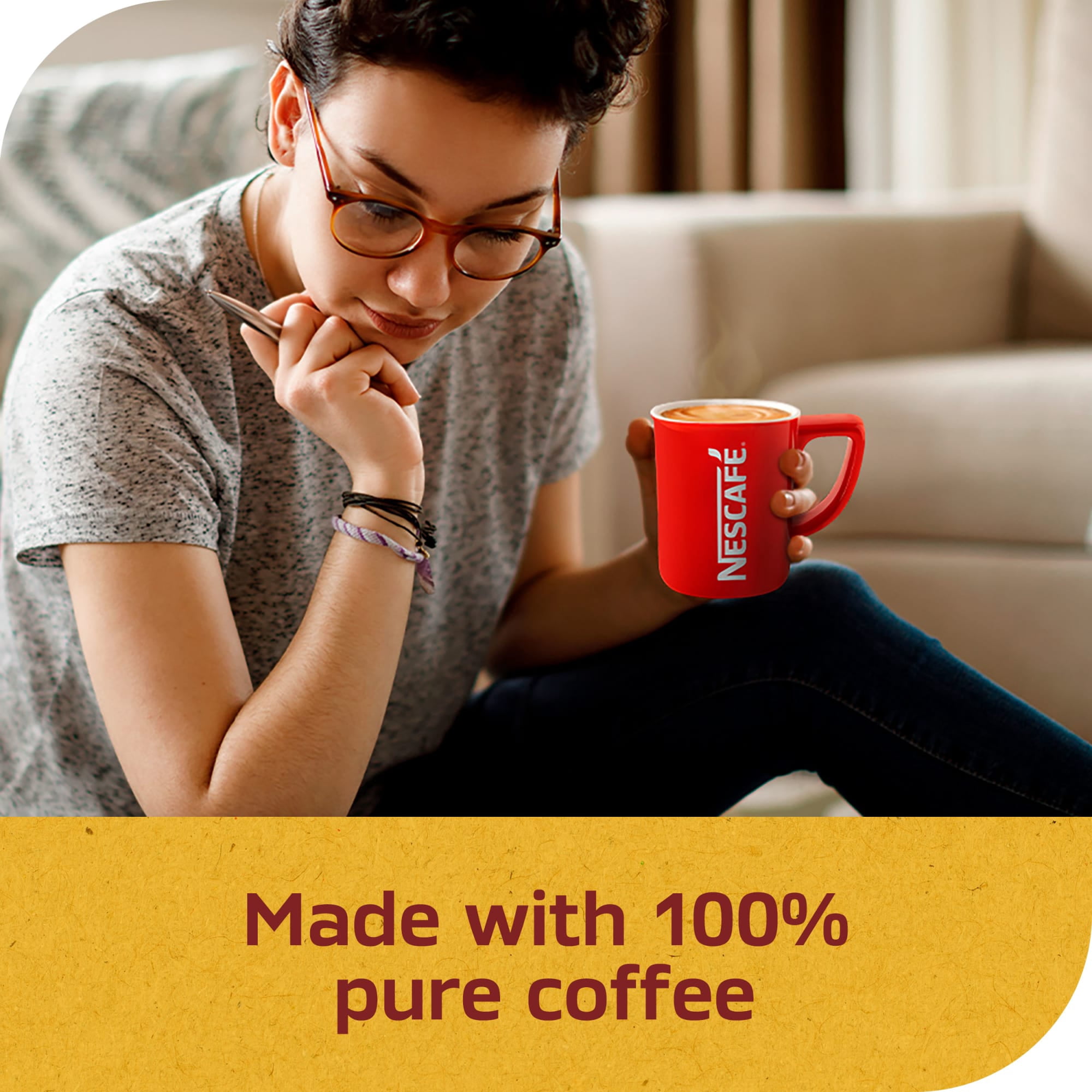 NESCAFÉ Vanilla Instant Flavored Coffee, 4.2 Oz