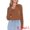 Brick Red, variant on DARING DIVA Women's Winter Sweater Polo Collar Shirts Tops XS Brick Red