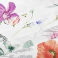 thumbnail image 2 of Floral Shower Curtain Flower Shower Curtain Butterfly Showers Curtain for Bathroom Lilac Shower Curtain with Hooks Watercolor Floral Bathroom Decor Pretty Wildflower Purple, 72" W x 84" H, 2 of 6