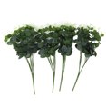 thumbnail image 1 of 4 hojas artificiales de eucalipto de imitación, ramas de eucalipto realistas y vívidas, decoración para bodas., 1 of 14