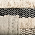 thumbnail image 6 of Safavieh Natura Proinsias Striped Cotton Runner Rug, Ivory/Black, 2'3" x 6', 6 of 10