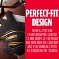 thumbnail image 5 of Franklin Sports Supratak Football Receiver Gloves - Black/Gold - Adult X-Large, 5 of 8