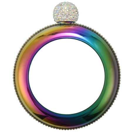 

Stainless Steel Bracelet Flasks Portable Wine Whisky Hip Flask Flagon Drinking Bottle Kitchen Wine Container Color