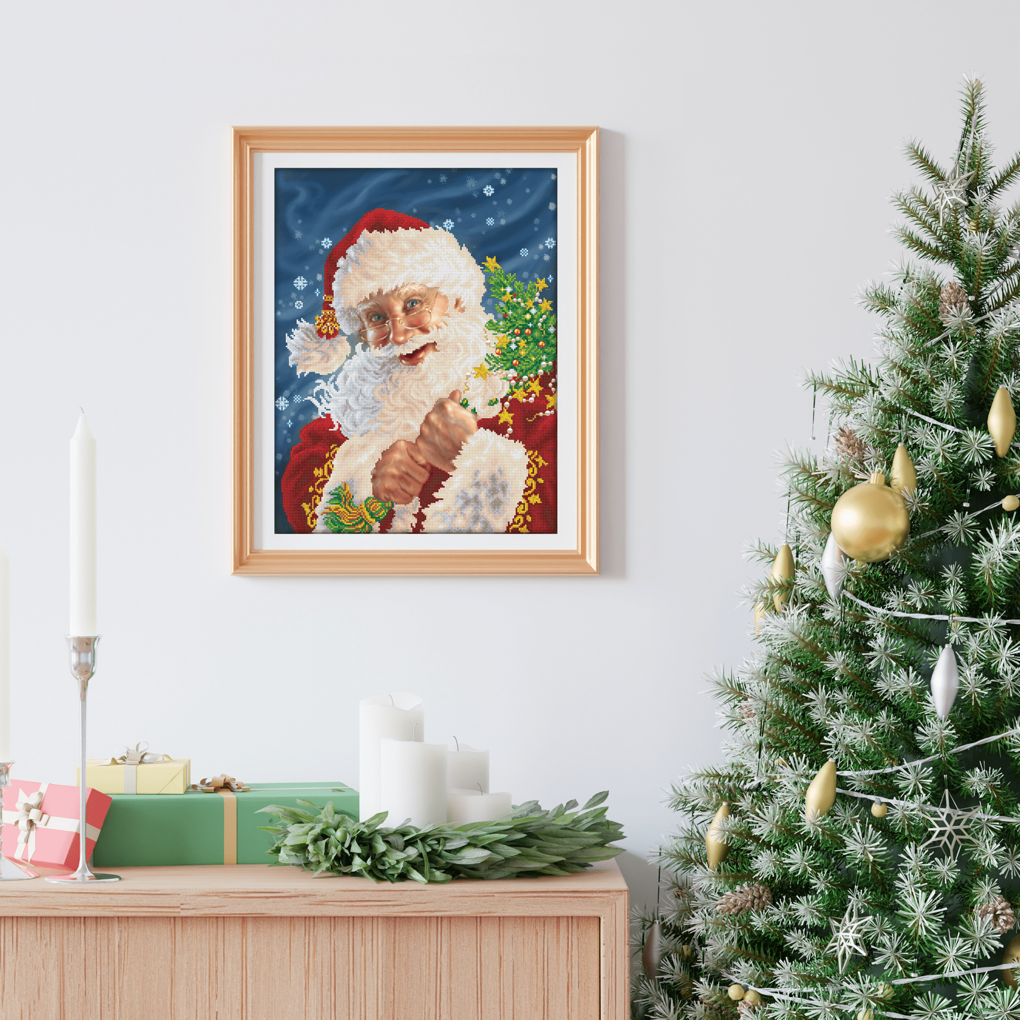 Diamond Dotz Christmas Night Diamond Painting Kits for
