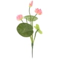 thumbnail image 1 of OULII Ramo De Loto Artificial Rosa Duradero Para Interior Y Exterior, 1 of 7