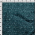 thumbnail image 4 of oneOone Polyester Spandex Dark Teal Blue Fabric Abstract Sewing Craft Projects Fabric Prints By Yard 56 Inch Wide, 4 of 4