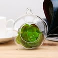 thumbnail image 3 of Vase Suspendu en Verre Transparent de 8 cm pour Plantes, Décoration Maison, Terrarium, 2 packs, 3 of 12