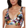 thumbnail image 2 of Bar III Womens Printed Adjustable Bikini Swim top, 2 of 4