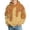 Gold, variant on Kids Boys Girls Dripping Ice Cream Sprinkle Print Waffle Knit Hoodie Long Sleeve Hooded Sweatshirt With Front Pocket Casual Tops For Teen 4-14 Years