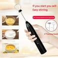 thumbnail image 4 of Fouet Mousseur à Lait, Fouet Électrique Rechargeable à Main pour Café avec 2 Fouets en Acier Inoxydable, Mousseur à Lait, 4 of 5