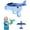 Blue, variant on Dinosaur Foam Glider Launcher Toy, Dinosaur Catapult Gun Aircraft, Outdoor Flying Catapult Toy for Backyard Park Beach Play