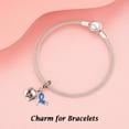 thumbnail image 3 of ROSIANNA 925 Sterling Silver Charm for Bracelets Stethoscope Medical Kit Pendant Dangle Bead Charms Women Bracelet, 3 of 7