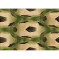 thumbnail image 1 of Ahgly Company Indoor Rectangle Patterned Metallic Gold Area Rugs, 2' x 5', 1 of 1