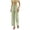 Green, variant on Admvng Women's Pants Floral Embroidered Drawstring Casual Trousers with Pockets