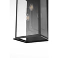 thumbnail image 4 of Elegant Lighting Shepard 10" Outdoor Wall Sconce In Black, 4 of 8
