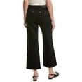 thumbnail image 2 of Proenza Schouler White Label womens  Sadie Denim Wide Leg Pant, 8, Black, 2 of 3
