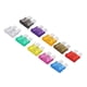 thumbnail image 4 of 100 piezas de cuchillas de fusibles para automóvil medianas 2A‑35A Juego de surtido de fusibles de 10 tipos para protección, 4 of 8